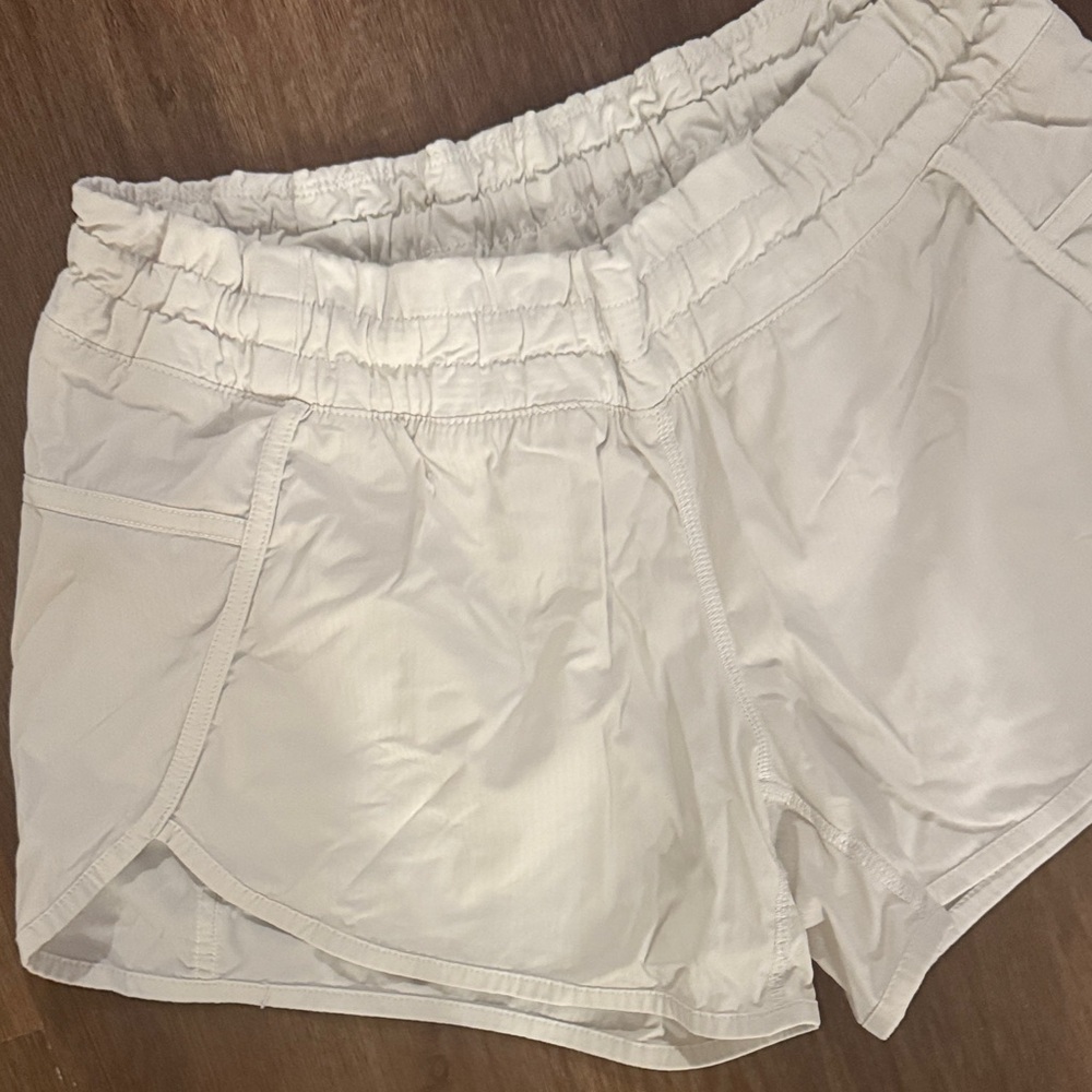 Lululemon Athletica White Athletic Shorts - Picture 2 of 5